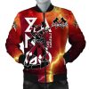 Africa Zone Jacket - Orisha Shango Thunder Yoruba Bomber Jacket Jn Bomber Jacket