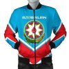 Azerbaijan Coat Of Arms Men Bomber Jacket Lucian Style J5W Bomber Jacket