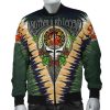 Cantell Ireland Bomber Jacket - GD Irish Legend Shamrock V Tie-Dye A7 Bomber Jacket