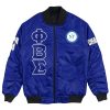 (Custom) Africa Zone Jacket - Theta Nu Epsilon Chapter Bomber Jackets A31 Bomber Jacket