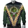 Hara or O'Hara Ireland Bomber Jacket - GD Irish Legend Shamrock V Tie-Dye A7 Bomber Jacket