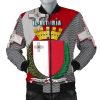MALTA IL-VITORJA Men's Bomber Jacket - Malta Coat Of Arm - BN21 Bomber Jacket