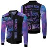 March Girl With Tattoos Pretty Eyes And Thick Things 3D Bomber Jacket