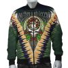 McDevitt Ireland Bomber Jacket - GD Irish Legend Shamrock V Tie-Dye A7 Bomber Jacket