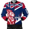 Men's Bomber Jacket - Norway Lion Flag  A30 Bomber Jacket