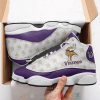 Minnesota Vikings Football Nfl Teams Air Jordan 13 Shoes