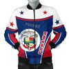 Panama Men Bomber Jacket Circle Stripes Flag Version K13 Bomber Jacket