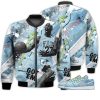 Shirt To Go With JD 1 Low Blue Stitch - Got Em Shoes Goat - Low Blue Stitch 1s Gifts Unisex Matching 3D Bomber Jacket