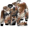 Shirt To Go With JD 3 Archaeo Brown - Got Em Shoes Goat - Archaeo Brown 3s Gifts Unisex Matching 3D Bomber Jacket