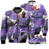 Shirt To Go With JD 4 Canyon Purple - Got Em Shoes Goat - Canyon Purple 4s Gifts Unisex Matching 3D Bomber Jacket