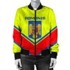 Slovakia Coat Of Arms Women Bomber Jacket Lucian Style JW5 Bomber Jacket