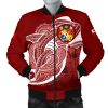 Tonga Men's Bomber Jackethark Coat Of Arms TH4 Bomber Jacket