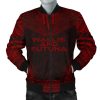 Wallis And Futuna Polynesian Chief Men's Bomber Jacket - Red Version - Bn10 Bomber Jacket